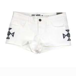 Vans Boho Aztec Embroidered shorts